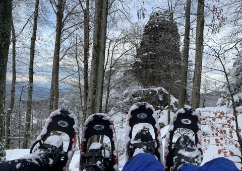 Sonderpreis für "Schneeschuhwanderung zum Brigittenschloss"