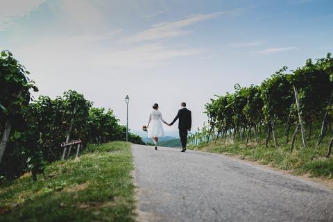 Hochzeit in Sasbachwalden mit Dinner-Jumping
