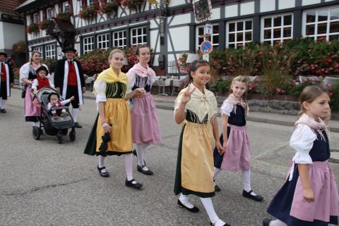 die Volkstanzgruppe Sasbachwalden