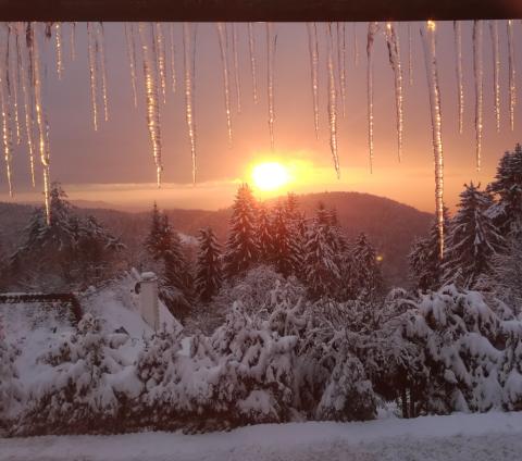 Sonderpreis für "malerische Sonnenuntergang"